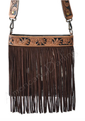 American Darling | Midnight Fringe Hair-on-Hide Crossbody (Concealed Carry)