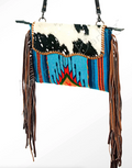 American Darling | Turquoise Trail Saddle Blanket & Hair-on-Hide Crossbody