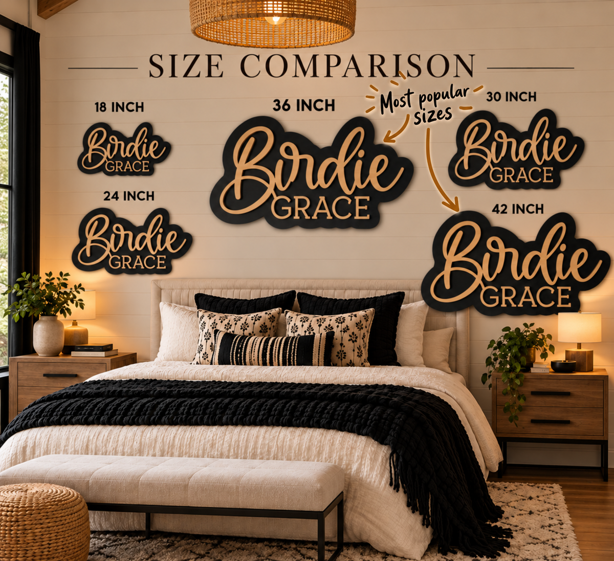 Personalized 3D Name Signs