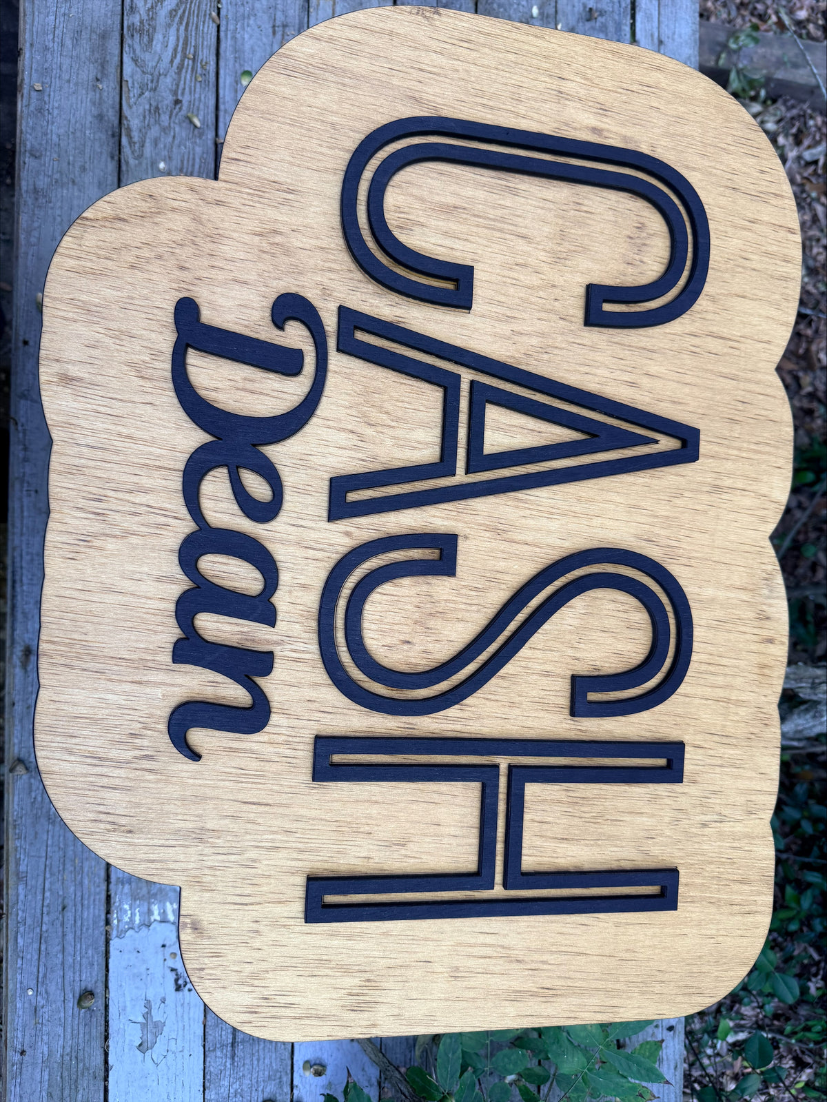Personalized 3D Name Signs